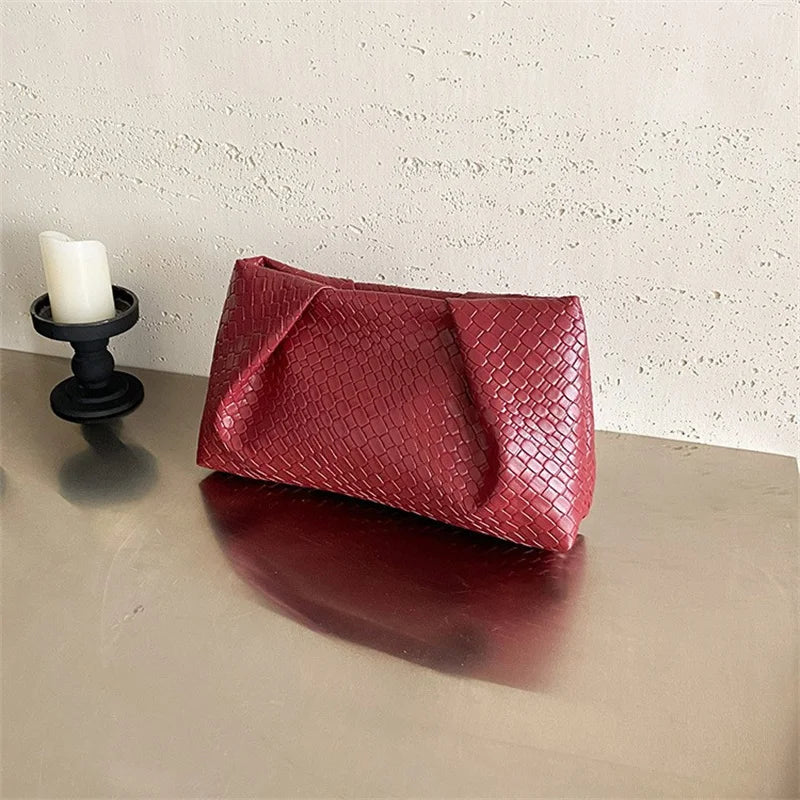 Embossed Clutch Bag for Women – Large Capacity Evening Purse