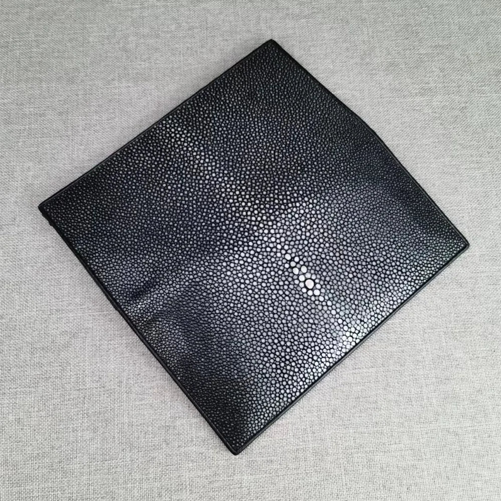 Genuine Stingray Leather Bi-Fold Wallet for Men