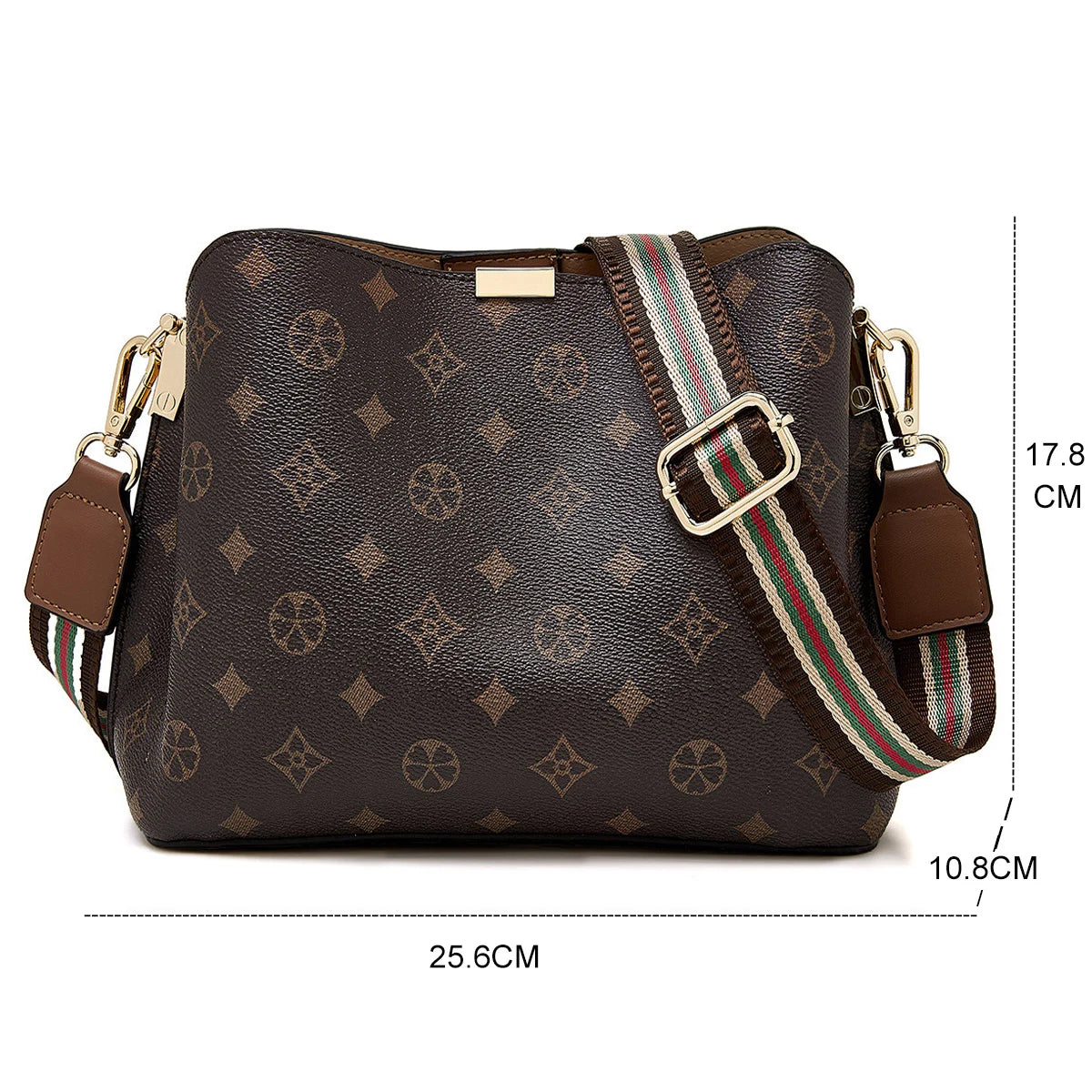FOXER Brand 2026 Retro Women's Shoulder Bag PVC Leather Large Capacity Tote Bag Female Crossbody Purse Best Gift for Mom