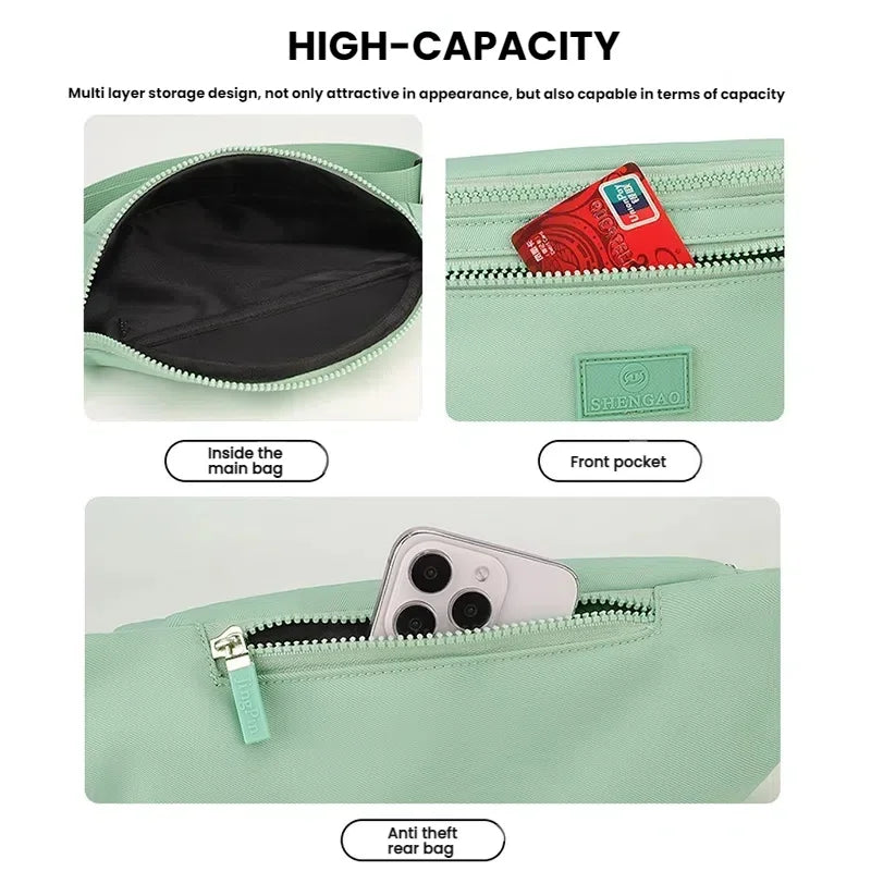 Casual Fanny Pack & Sports Waist Bag