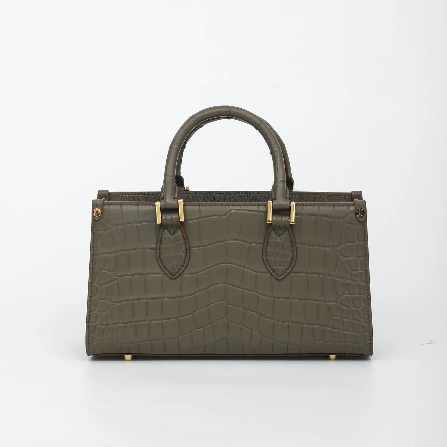 Crocodile Leather Tote Bag for Women – Large Capacity Shoulder Bag