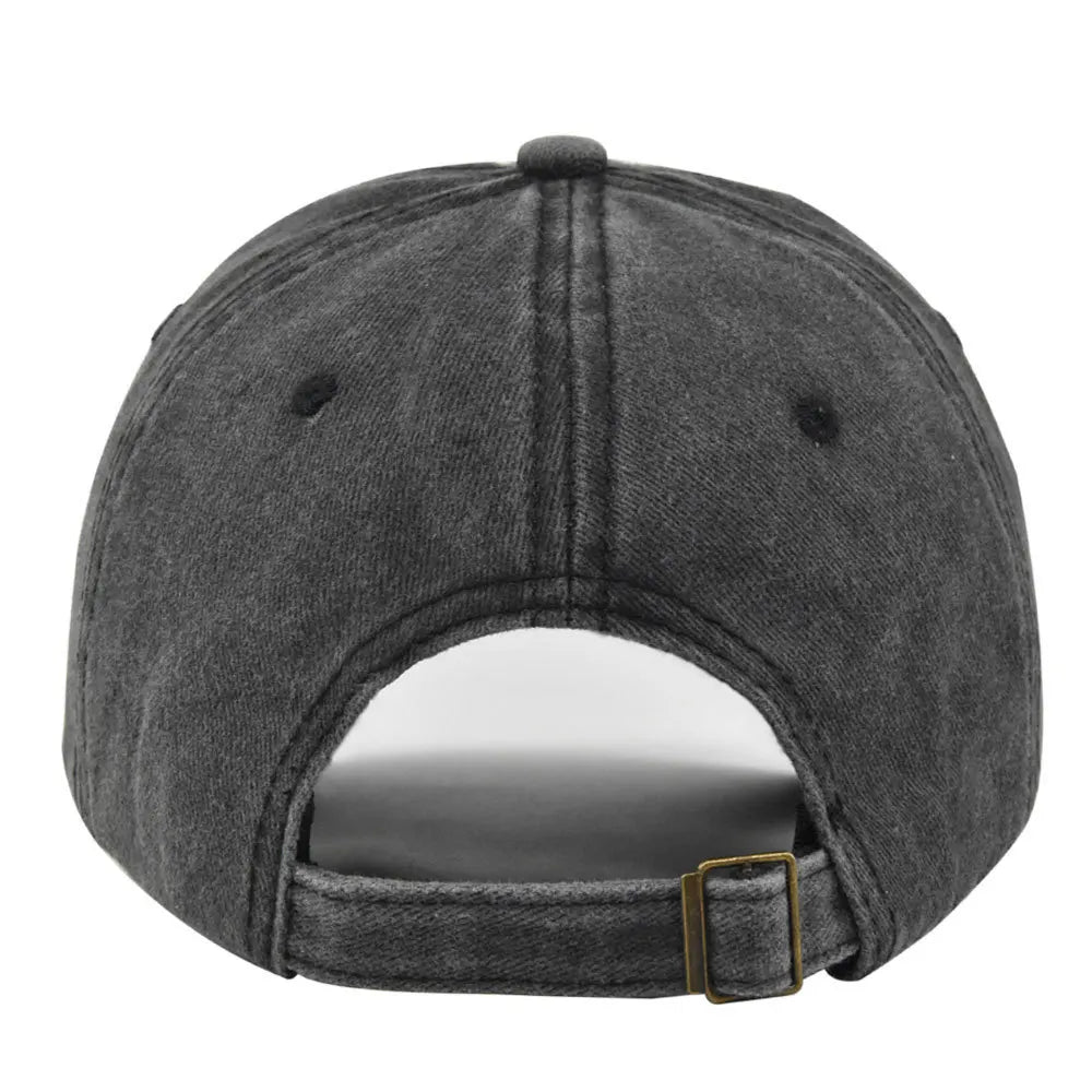 Baseball Cap Embroidery Breathable Retro Unisex Summer Hat