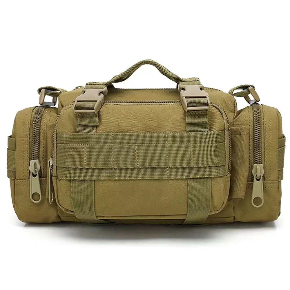 Tactical Waist Pack – MOLLE Crossbody Shoulder Bag for Outdoor
