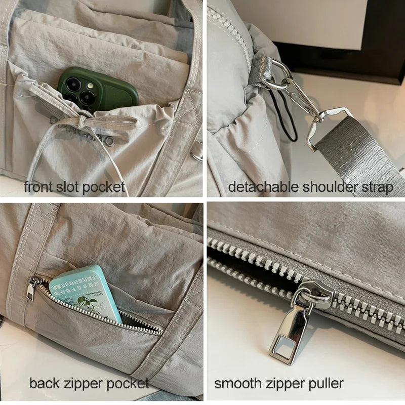 Women's Gym Bag – Large Sports Tote & Crossbody Duffel
