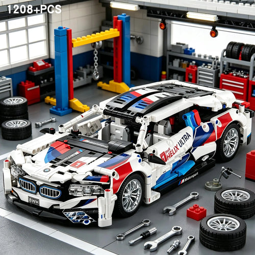 MOC Technical Supercar Building Set – 1208pcs Mechanical Assembly