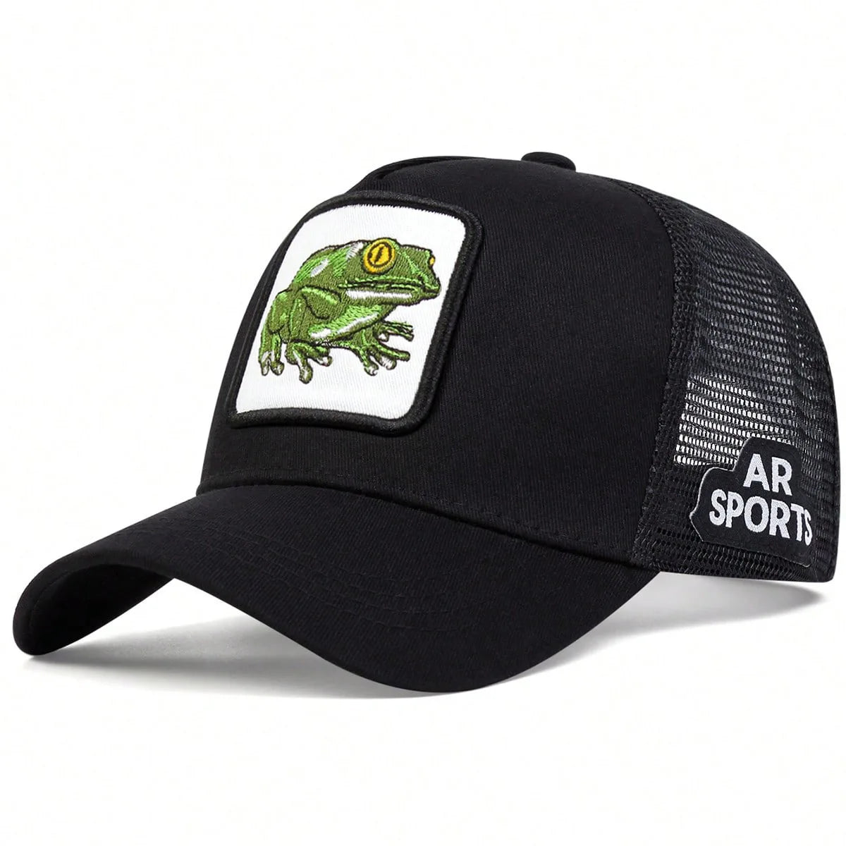 Cute Animal Embroidery Trucker Cap – Mesh Baseball Hat