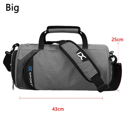 Large Gym Bag – Multifunction Sports Duffel with Wet/Dry Compartment