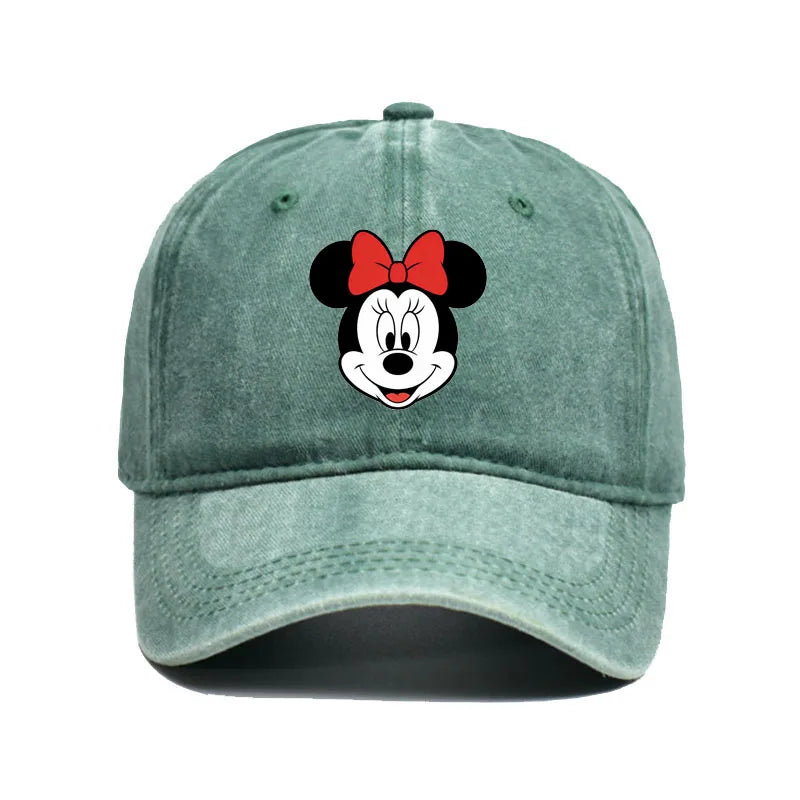 Cartoon Character Baseball Cap – Vintage Washed Unisex Hat