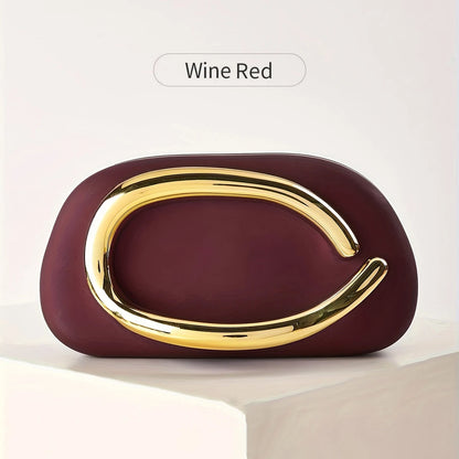 Matte Texture Evening Clutch Bag for Women – Large Capacity