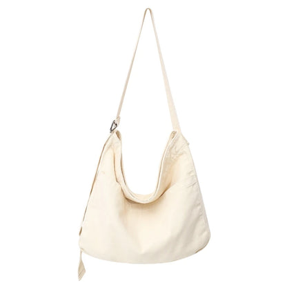 Canvas Crossbody Bag – Large Capacity Casual Shoulder Tote for Women