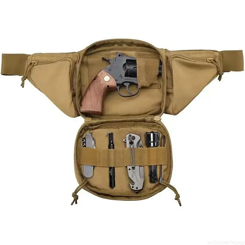 Tactical Waist Bag – MOLLE Fanny Pack for Hiking & Cycling