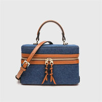 Deep blue denim