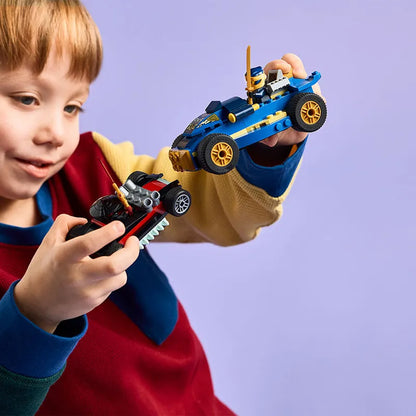 LEGO NINJAGO Rogue vs. Drix Race Car Duel 71840 – Dragons Rising