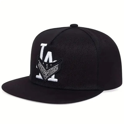 NY Embroidery Snapback Baseball Cap – Unisex Flat Brim Hat