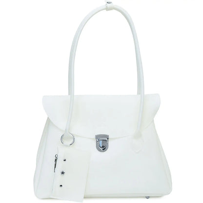 Frosted Texture Lightweight Casual Shoulder Bag Cute Girly Dopamine-Color Jelly
