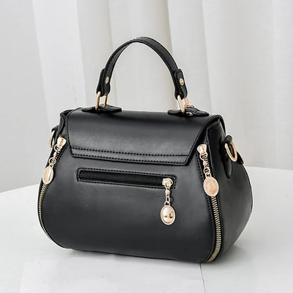 Embroidered Floral Crossbody Handbag for Women – PU Leather Shoulder Bag