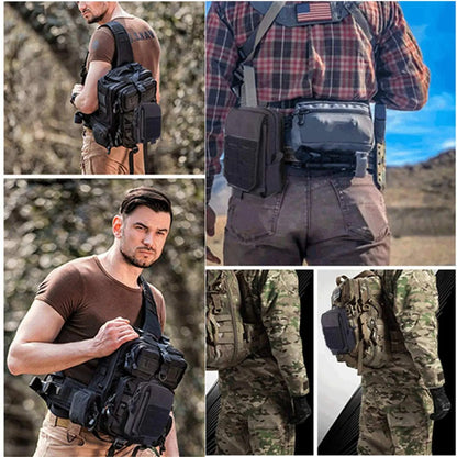 Tactical MOLLE EDC Tool Pouch – Men's Utility Organizer Bag