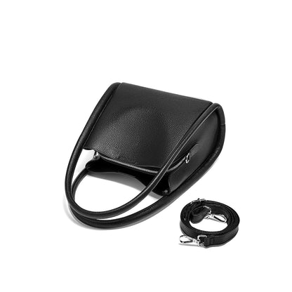 Foxer Luxury Leather Lady Shoulder Bag Genuine Casual Handbag Large Women Bucket Tote Daily Work