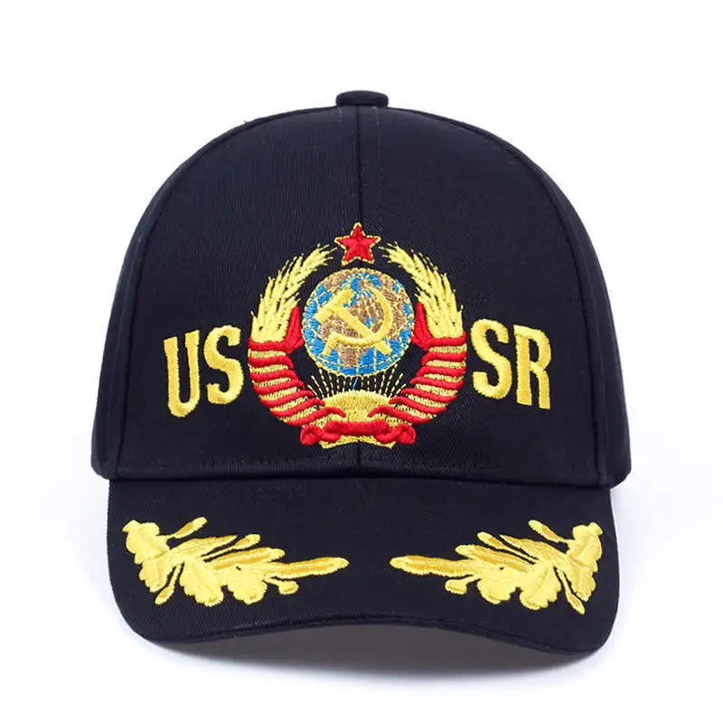 CCCP USSR Baseball Cap – Russian Emblem Embroidery Snapback