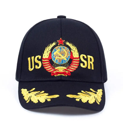 CCCP USSR Baseball Cap – Russian Emblem Embroidery Snapback