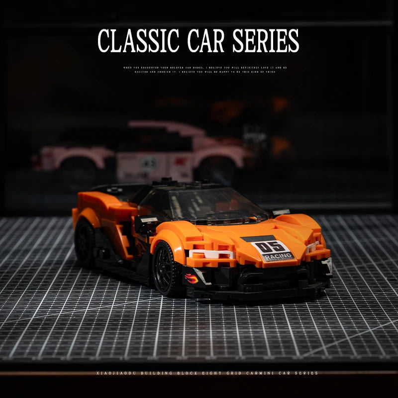Speed Racing Car Building Blocks Set – 1:24 Scale Supercar Brick Model