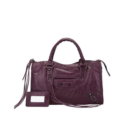 City Motorcycle Shoulder Bag Tote Women Luxury Designer Autumn Winter Handbag Crossbody Large