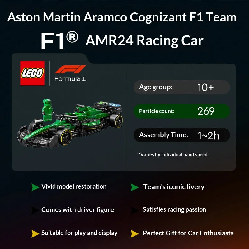 LEGO Speed Champions 77245 Aston Martin Aramco F1 AMR24