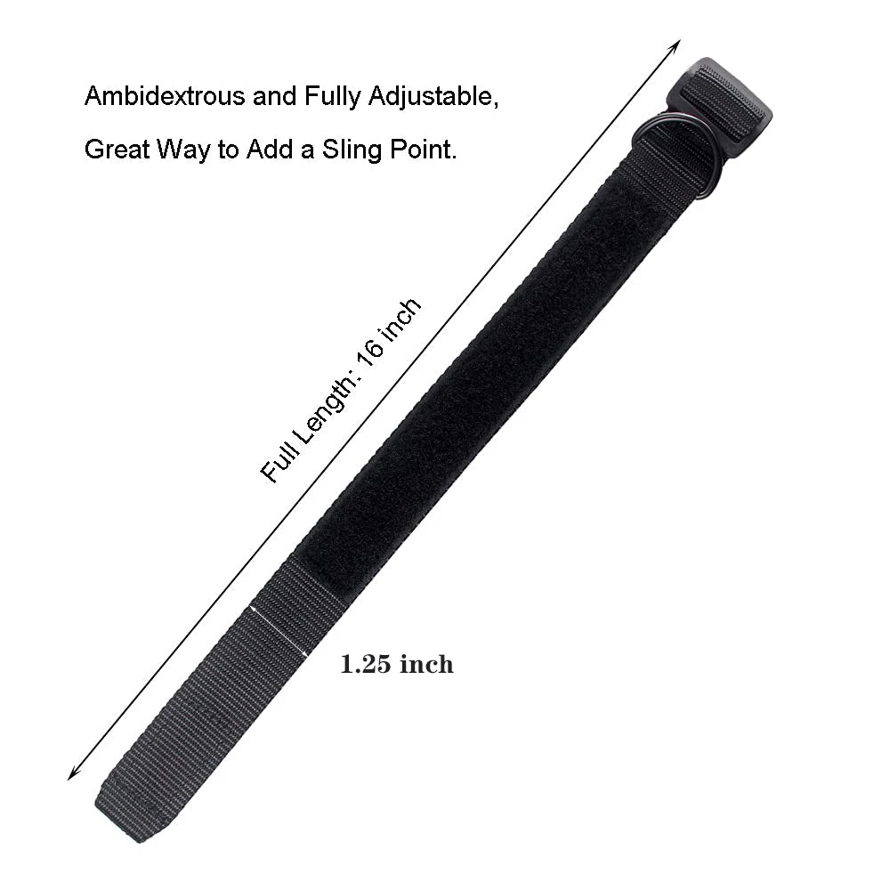Universal Rifle Sling Adapter Heavy-Duty D-Ring Nylon Loop