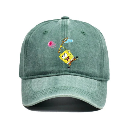 SpongeBob & Patrick Baseball Cap – Unisex Cartoon Hat
