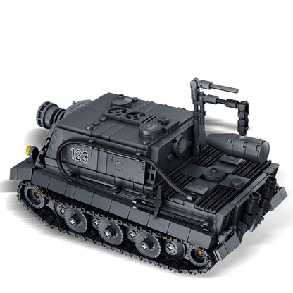 Sturm Tiger Military Building Blocks Set – 38cm Assault Mortar Model