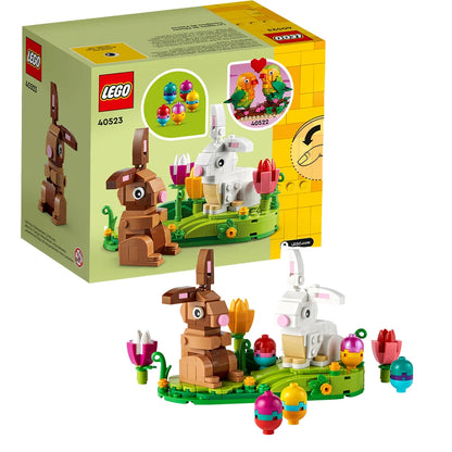 LEGO Easter Bunnies Building Set 40523 with Flowers & Eggs