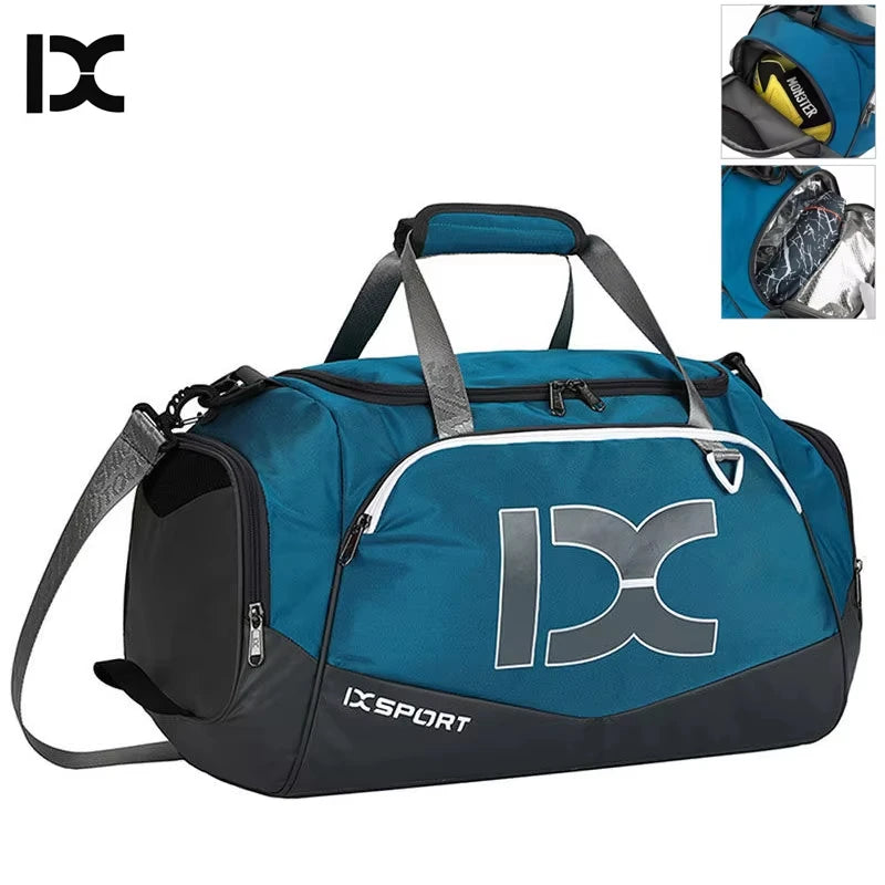 IXSport Gym Duffel Bag with Wet Dry Separation – Sports Travel Bag