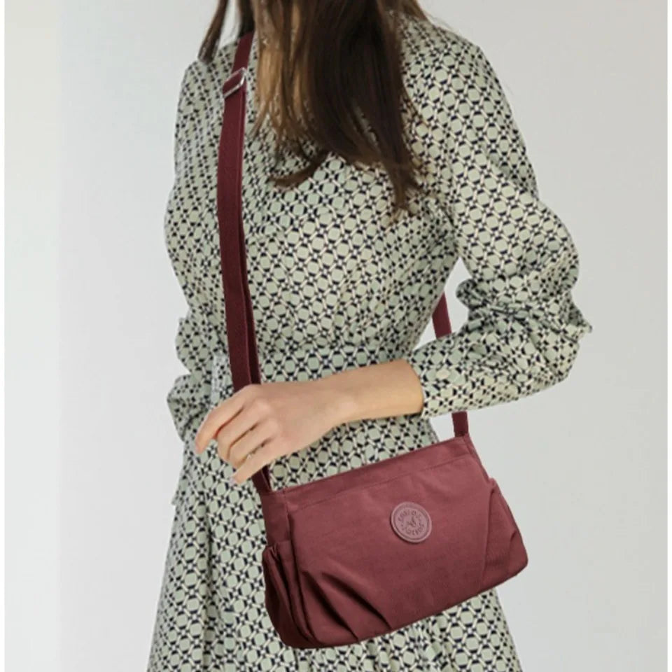 Women's Crossbody Shoulder Bag – Lightweight Casual Nylon