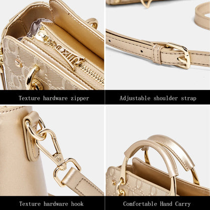 Foxer Brand Cowhide Leather Women S Handbag Shoulder Bag Luxury Design Female Crossbody Elegant Tote