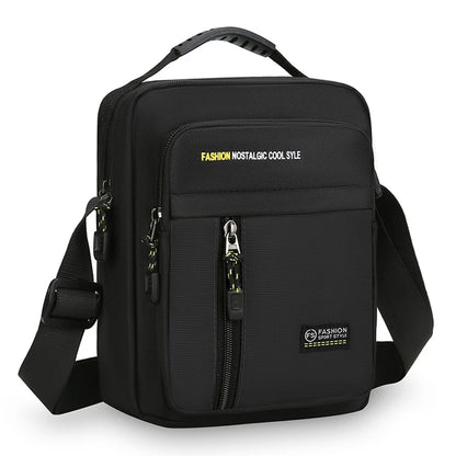 Men's Crossbody Bag – Large Capacity Multi-Pocket Shoulder Bag