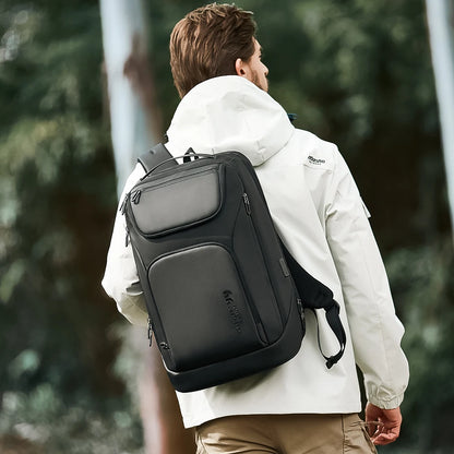 Large Capacity Waterproof Laptop Backpack 17.3 Inch – Men's Travel Rucksack