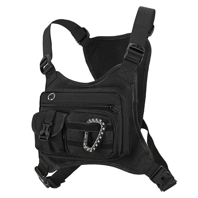 Tactical Chest Bag – Multi-Pocket Outdoor Sports Harness Pack