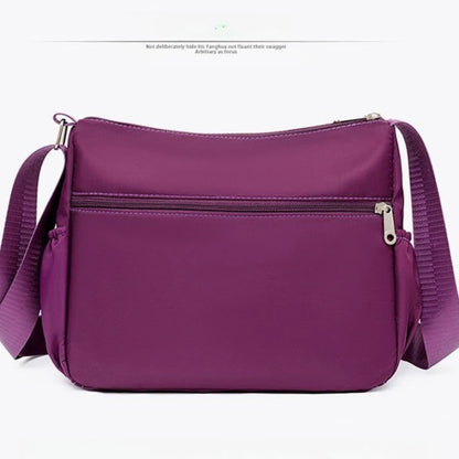 Women's Waterproof Shoulder Bag – Large Capacity Multi-Pocket Crossbody