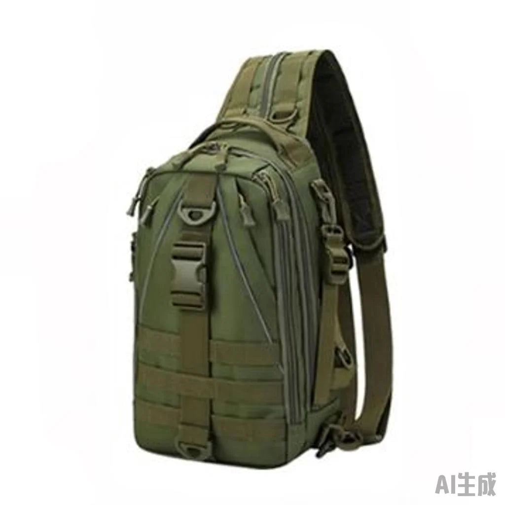 Tactical Sling Bag – Single Shoulder MOLLE Chest Pack for Hiking & Hunting