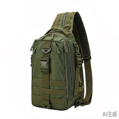 Tactical Sling Bag – Single Shoulder MOLLE Chest Pack for Hiking & Hunting