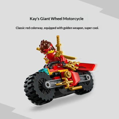 LEGO Ninjago Kai's Motorcycle Speed Race 71838 Dragons Rising Set