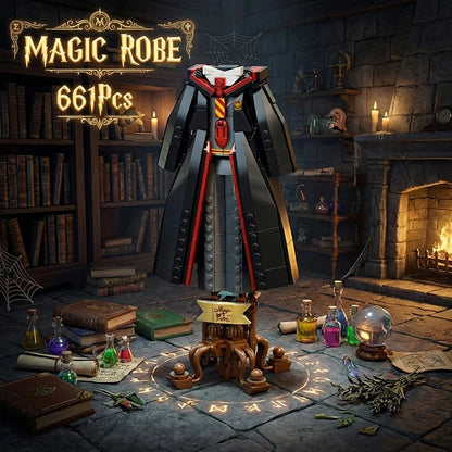 Magic Robe Building Blocks Set – Wizard Cloak Display Model