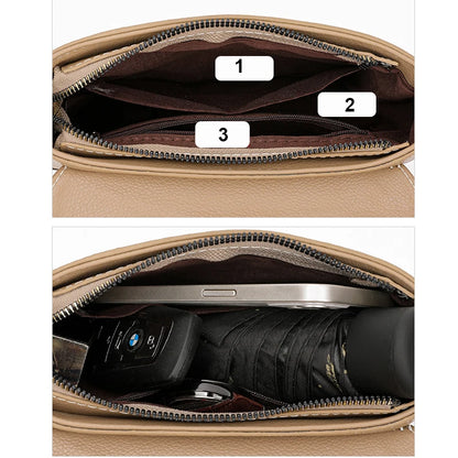 Crossbody Shoulder Bag for Women – PU Leather Flap Handbag