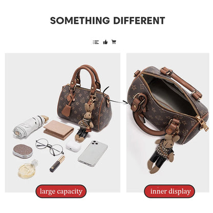 Foxer Vintage Women S Shoulder Handbag Large Pillow Bag Female Crossbody Daily Commute Use