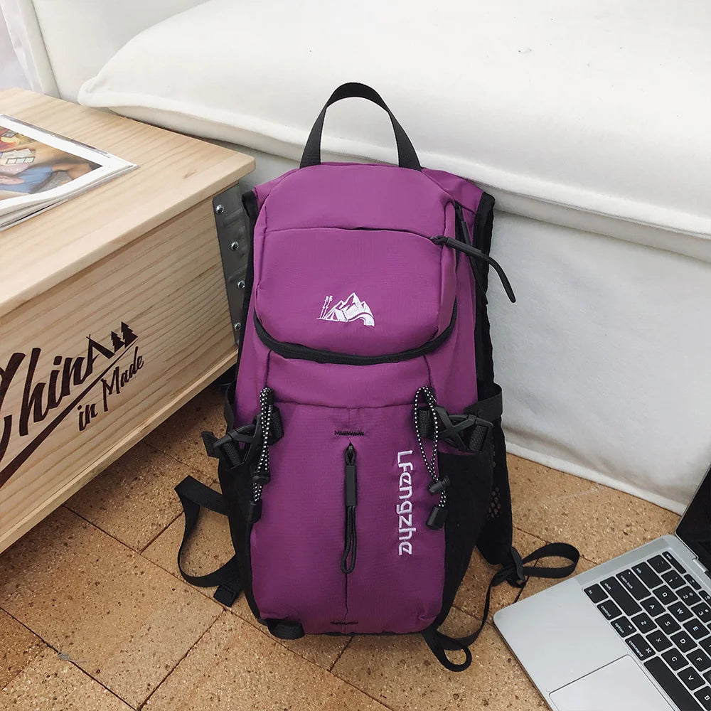 Hiking Daypack Lightweight Mini Backpack Mountain Print