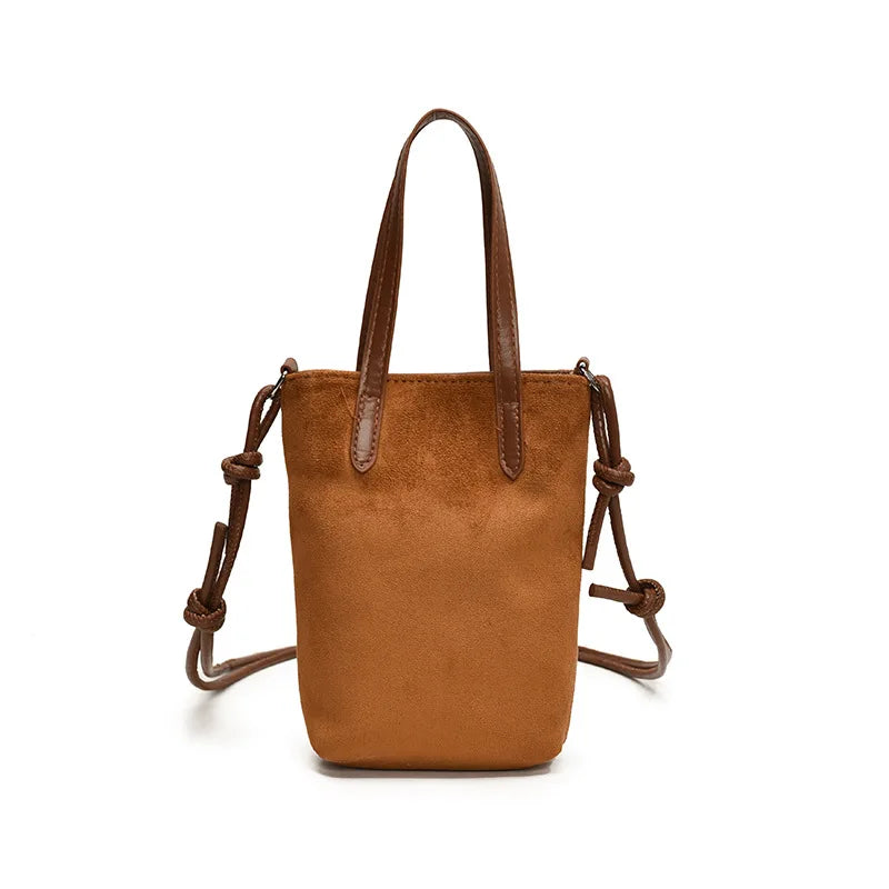 Mini PU Leather Crossbody Bag – Retro Women's Purse