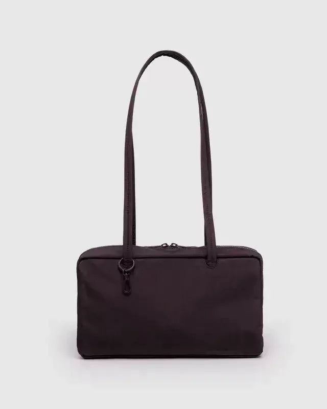 Large Capacity Square Shoulder Bag Nylon Canvas for Travel & Daily Use