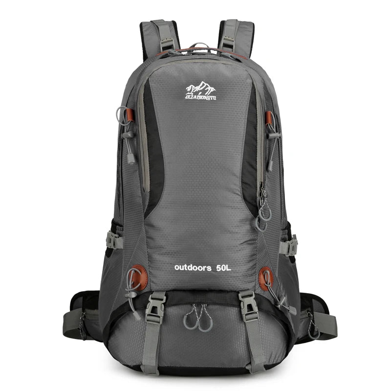 50L Waterproof Hiking Backpack – Large Outdoor Travel Rucksack for Men