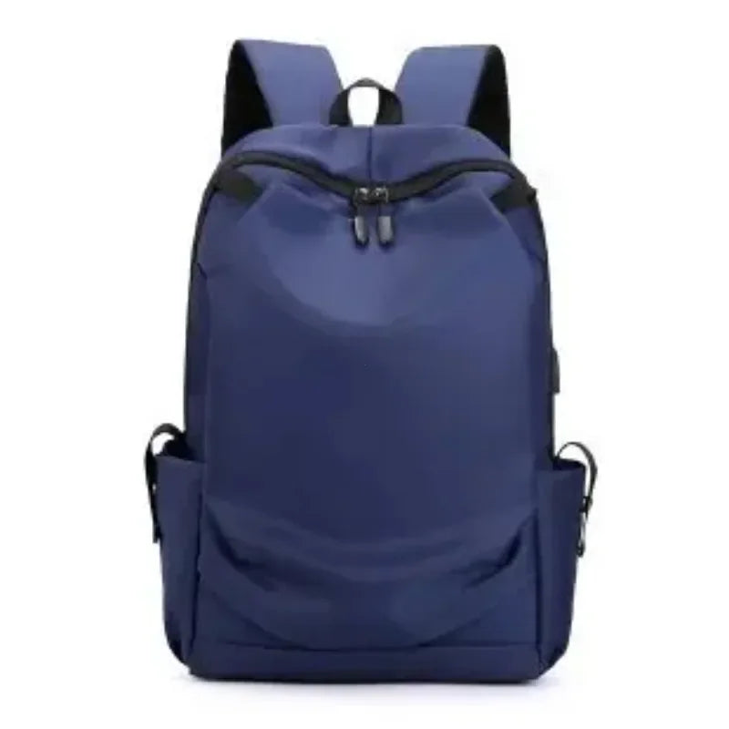 Men's Waterproof Laptop Backpack with USB Charging Port