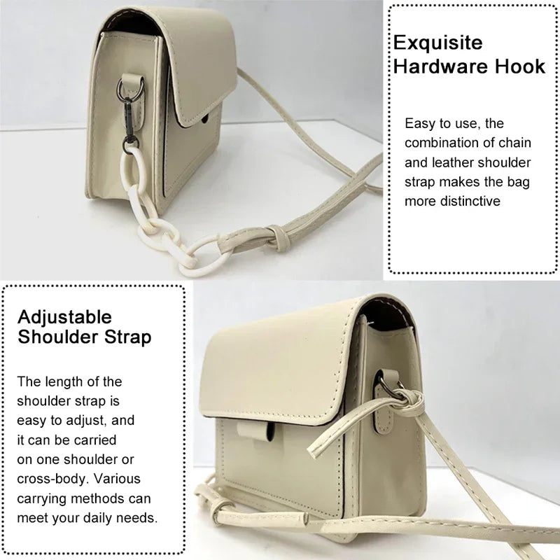 Brand Women S Small Crossbody Bag Lightweight Pu Leather Messenger Flap Handbag Purse Summer Travel